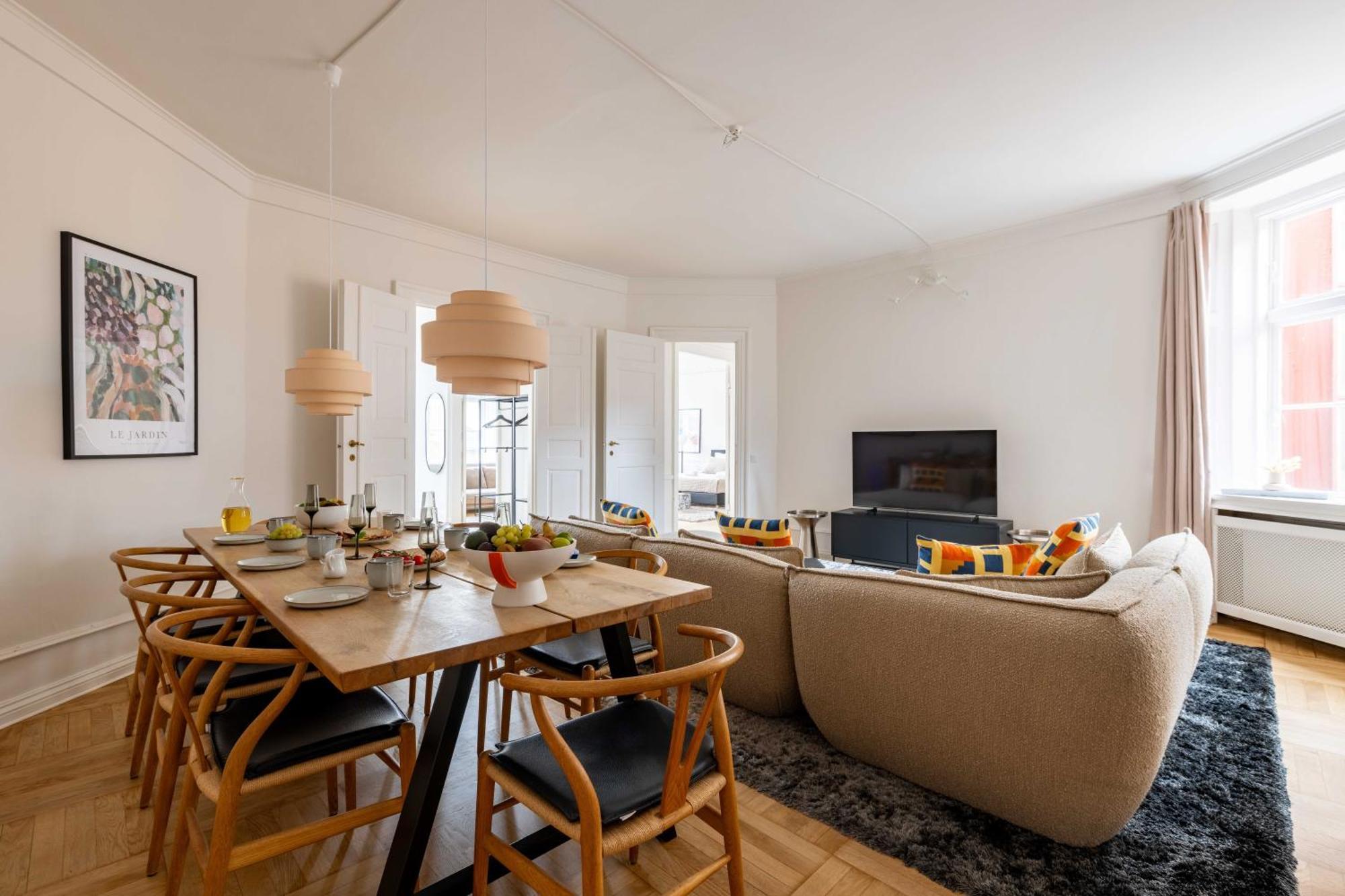 Rare 4Br Apartment W Unique Details In Cph City Copenhaga Exterior foto