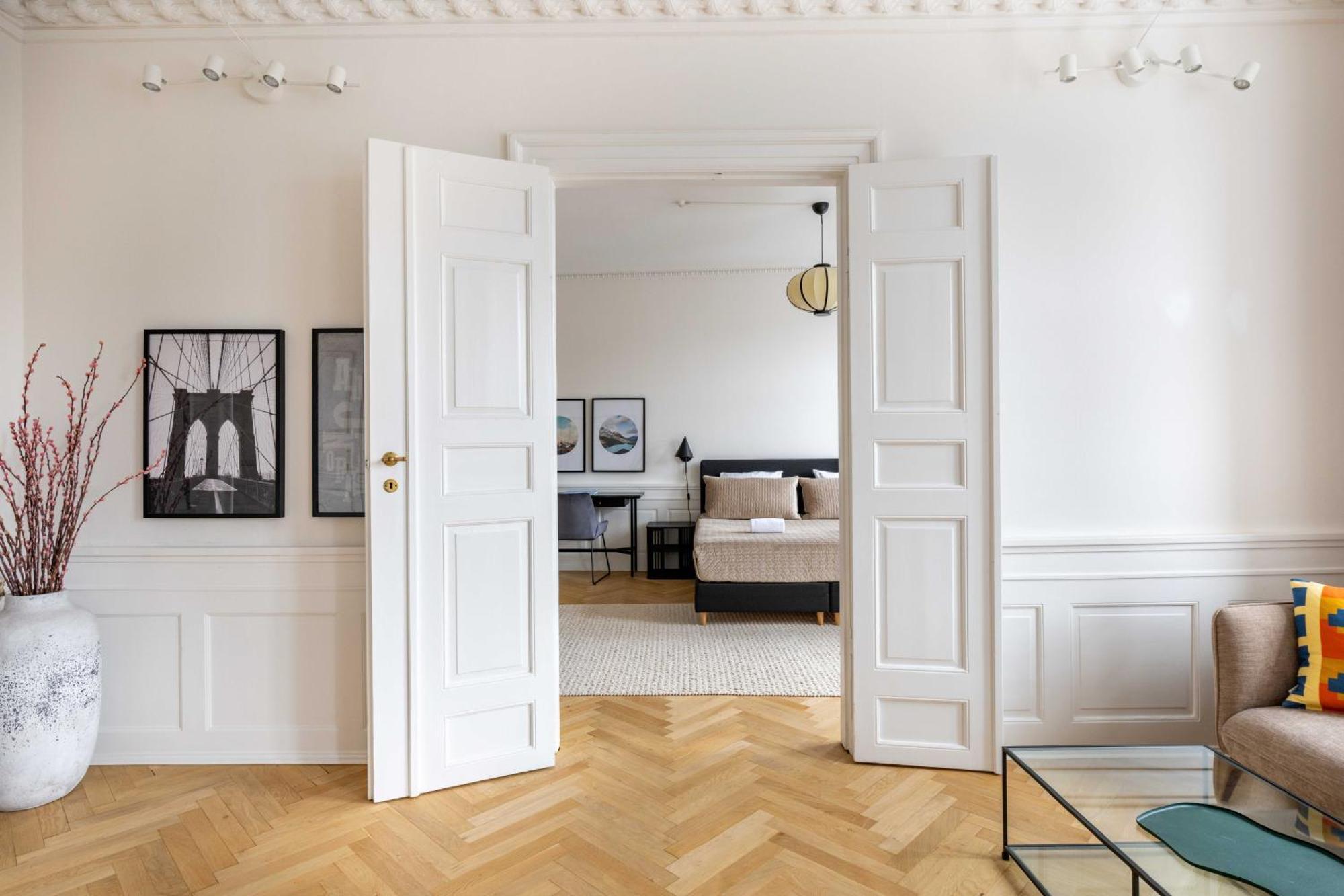 Rare 4Br Apartment W Unique Details In Cph City Copenhaga Exterior foto